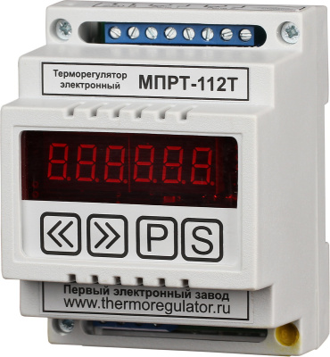 Терморегулятор МПРТ-112Т без датчиков, универсальный вход, цифровое управление DIN в России